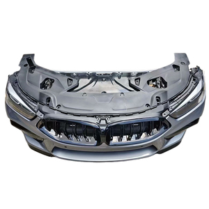 Adecuado para <span class=keywords><strong>BMW</strong></span> Serie 8 <span class=keywords><strong>840</strong></span> G15 <span class=keywords><strong>M8</strong></span> F93 F91 F92 G14 Boca de cabeza Boca delantera Parachoques delantero y trasero Conjunto de faro circundante - Product Image 2