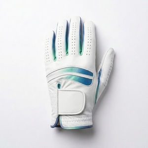 ถุงมือหนังแกะคาเบรตต้าพรีเมียมสำหรับกอล์ฟ มือซ้าย ลายโลโก้แบบนูน รับผลิตแบบ OEM ODM ขายส่งจากโรงงาน - Product Image 1