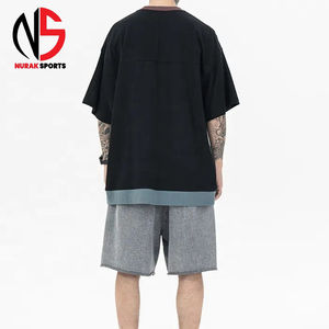 Camisetas Vintage de Alta Calidad para Hombre, Estilo Hip Hop, Cuello Redondo, Corte Holgado, 100% Algodón, Camisetas Lisas para Hombre, Estampadas, 2026 - Product Image 3