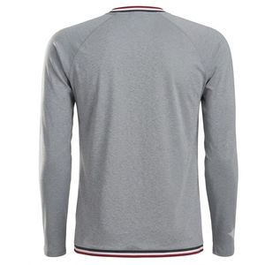 Gray <b>Long</b> <b>Sleeve</b> V Neck <b>Golf</b> Pullover Shirt Men's Performance Sports <b>Top</b> Outdoor Training Wear Casual Athletic Apparel for <b>Golf</b> - Product Image 2