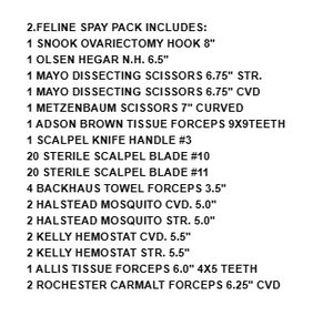 Kit de 141 Piezas de Instrumentos Quirúrgicos Veterinarios para Amigdalectomía Canina y Felina, Juego de Cirugía Animal de Acero Inoxidable, Suministro OEM - Product Image 3