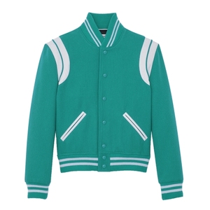 High Quality Bulk Unisex Varsity Jacket Wool <b>Blend</b> Letterman Bomber Custom Logo Embroidery Streetwear OEM ODM Supply Waterproof - Product Image 3