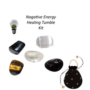 คริสตัลหินอาเกตธรรมชาติชุดหินอัญมณีวิเศษสำหรับวันฮาโลวีนคริสตัลบำบัด - Product Image 2