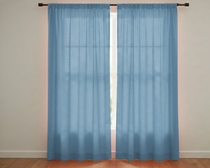 Rideaux de fenêtre modernes de luxe sur mesure, en coton premium, écologiques, insonorisants, fabriqués par un fournisseur pour les hôtels et les maisons - Product Image 2