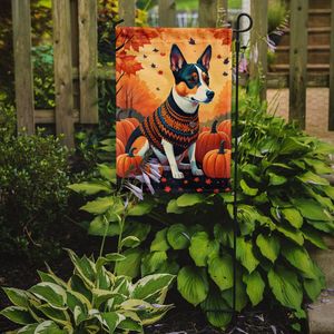 Drapeau multicolore Basenji Fall Garden Décoratif Boîte aux lettres et Patio Artwork for Yard & Lawn Signs for Flower Beds - Product Image 2