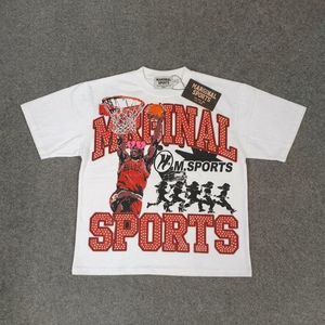 T-shirt en coton vintage à imprimé DTF personnalisé pour hommes, style streetwear oversize, manches courtes, pour la vente en gros de t-shirts DTF - Product Image 3