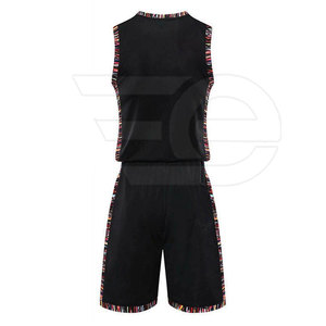 Uniforme de Baloncesto Personalizado con Logotipo, de Poliéster Transpirable y Ligero, para Prácticas de Equipo - Product Image 2