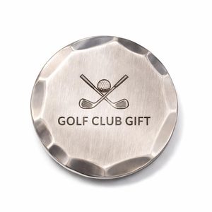 Marcador de Pelota de Golf Personalizado con Logotipo, de Metal Redondo, de Latón y Cobre - Product Image 2