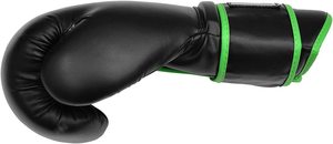 Gants de boxe MMA en cuir personnalisés avec design léger et fermeture auto-agrippante pour le soutien du poignet, pour l'entraînement au combat et au grappling - Product Image 6