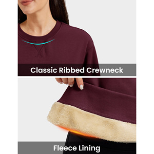 Sweat-shirt à capuche pour femme, vente en gros, séchage rapide, style streetwear décontracté, épaules tombantes, respirant, écologique - Product Image 3