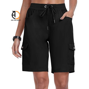 Ladies Shorts Stretch Fit Gym Workout Shorts - Product Image 3