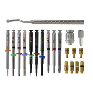 Kit universal de extracción de tornillos dentales rotos, guía de perforación para implantes e instrumentos quirúrgicos para odontología - Product Image 2