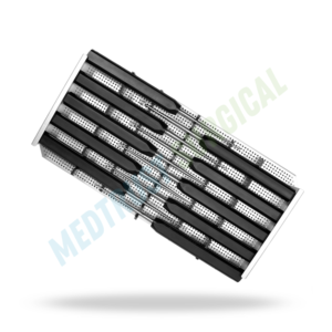 Bandeja de esterilización de mango largo para instrumentos quirúrgicos, estuche de esterilización en autoclave, bandeja para instrumentos médicos - Product Image 4