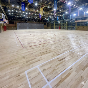 Suelo de Madera para Cancha de Baloncesto Interior, Absorción de Impactos, Superficie Antideslizante, Fácil Instalación - Product Image 2