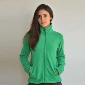 Chaqueta de Forro Polar de Color Sólido para Mujer, Chaqueta de Forro Polar con Cuello Alto, Chaqueta de Invierno Cálida para Mujer - Product Image 4