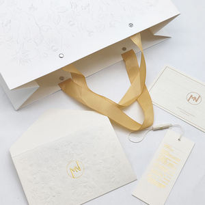 Customized Recycled <b>Craft</b> Paper Shopping <b>Bags</b> for Clothes & Retail Packaging - Product Image 5