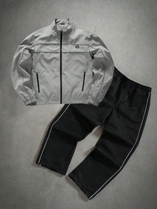 Custom <b>Men</b>’s Tracksuit Lightweight Nylon Windbreaker <b>jacket</b> for <b>men</b> Streetwear Low MOQ Outerwear Wind Resistant Wholesale OEM - Product Image 3
