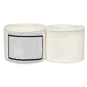 Bandes de boxe élastiques en polyester, bandes de poignet personnalisées pour l'entraînement, bandes de boxe avec logo personnalisé, bandes de boxe élastiques. - Product Image 3