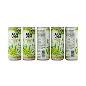 Boisson à l'aloe vera en gros OEM/ODM avec jus de pamplemousse et pulpe d'aloe vera véritable, faible teneur en sucre |   Boisson rafraîchissante en canette de 250 ml - Product Image 6