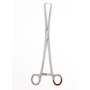 Pinzas Pozzi de Acero Inoxidable, Instrumento Quirúrgico para Procedimientos Ginecológicos, Pinzas Pozzi de Alta Precisión - Product Image 1