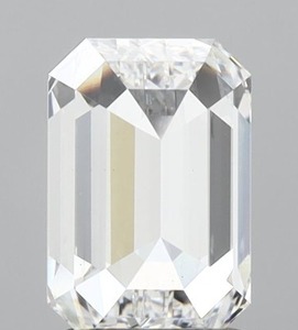 Diamant de laboratoire taille émeraude 2,01 carats, couleur D, clarté VS1, polissage excellent, CVD, certifié IGI, pierre libre pour bague de joaillerie fine - Product Image 6