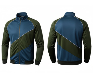 Chaqueta Deportiva Personalizada con Cierre Completo, Ropa para Correr y Fitness, Cálida, Transpirable y de Secado Rápido |   Tallas Hombre Mujer Juvenil - Product Image 6