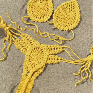 Ensemble de bikini au crochet - Bikini au crochet - Ensemble de bikini fait main - Product Image 1