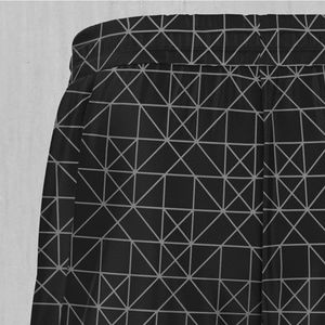 OEM/ODM Men's Casual Sublimation Shorts Solid <b>Lace</b> Design High Street Style 2 Side Custom Pockets <b>Elastic</b> Waist Breathable - Product Image 6