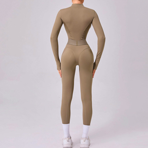 custom branding premium compression <b>jumpsuit</b> manufacturer wholesale stretch fitness apparel women supplier - Product Image 3