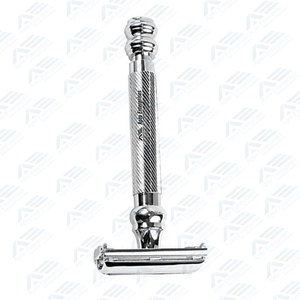 มีดโกนแบบตรงสำหรับผู้ชายมีดโกนเพื่อความปลอดภัยใบมีดสแตนเลสใช้ซ้ำได้เป็นมิตรกับสิ่งแวดล้อม - Product Image 4