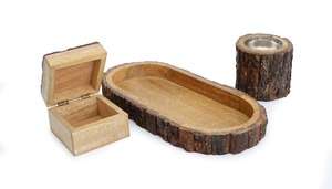 Mabkhara de Resina Hecha a Mano con Diseño de Aspecto de Madera para la Colección de Fragancias Árabes Oud para el Hogar - Product Image 2