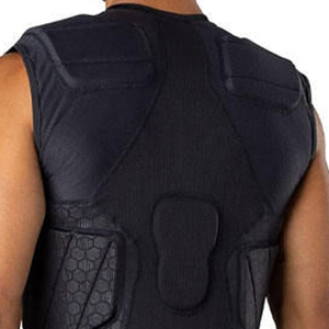 High Quality Padded Shirts American Football Protection Padded Shirts Sports Training Gym Fitness American Football Padded Top - Product Image 4
