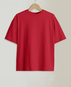 Camiseta Oversize Moderna para Hombre con Hombros Caídos y Mangas Anchas, Estilo Boxy, Ropa Lisa de Alta Calidad para Marcas - Product Image 4