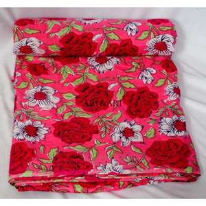 ART&ART Tela Tradicional de Jaipur Hecha a Mano con Estampado a Bloque 100% Algodón de Alta Calidad, Transpirable para las Cuatro Estaciones - Product Image 3