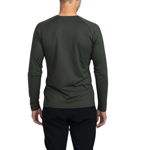 T-shirt de sport pour homme à manches courtes en tricot, coupe classique, séchage rapide, anti-boulochage, respirant, léger, haut d'entraînement, vente en gros OEM - Product Image 5