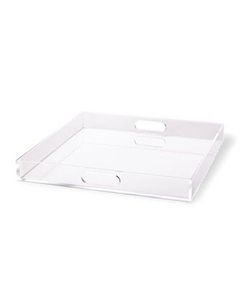 Bandeja de servir de acrílico de lujo para decoración de bodas y centro de mesa a precio de mayoreo - Product Image 1