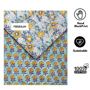 Algodón Puro Tejido a Mano con Estampado de Bloques Indio, Diseño Artesanal Bohemio Moderno, Lavable, Ecológico, Duradero y Suave, Venta al Por Mayor Premium - Product Image 1