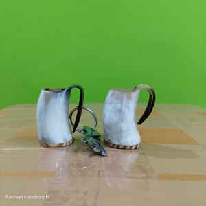 Llavero de Lujo con Diseño Vikingo, Ecológico, a Prueba de Fugas, en Forma de Cuerno Pequeño, Coleccionable, para Camping, a Precio Económico - Product Image 3