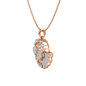 Collar de Cadena en Oro Rosa con Cierre de Mosquetón, Joyería Fina - Product Image 2