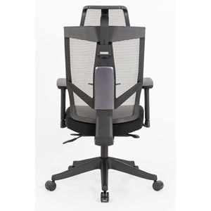 Sedia da Ufficio Ergonomica Nera per Comfort ed Efficienza - Product Image 4