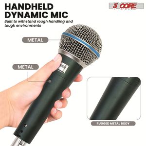 Microfono Dinamico Professionale con Cavo XLR per Karaoke e Canto - Product Image 6