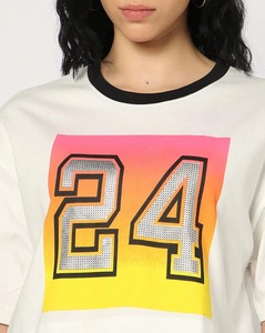 Camisetas de Verano para Mujer, Estilo Cuadrado, Estampadas o Lisas, de Algodón y Poliéster Premium, Tejido Jersey Transpirable, Manga Corta - Product Image 4