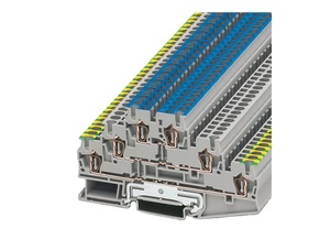 เทอร์มินัลบล็อกแบบหลายระดับ Phoenix ST 2.5-PE/L/N ซีรีส์ รุ่น 3036084 สำหรับสายไฟขนาด 5-10 AWG จำนวนขั้วต่อ 1-10 จุด - Product Image 1