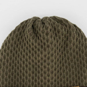 Unisex Solid Color Vintage Winter <b>Wool</b> <b>Beanies</b> Custom Knitted <b>Hats</b> Embroidery Breathable Waterproof <b>Beanie</b> Caps - Product Image 2