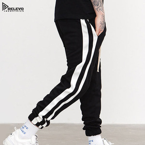 RELEVO INDUSTRIES Pantalon de survêtement vintage pour homme – Pantalon décontracté en coton extensible - Product Image 3