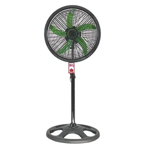 18-Inch High-Speed Colorful Electric Air Cooling Tower Pedestal Fan Mechanical Control AC Hotel Garage RV Commercial Household