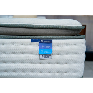 Matelas à ressorts ensachés Americanstar Victoria Dual Seasons, fermeté moyenne, tissu en viscose - Product Image 4