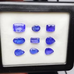 Tanzanita natural de corte mixto, origen Tanzania, calidad AAA con brillo AAA, bonito color, perfecta para cualquier creación de joyería a precio económico. - Product Image 4