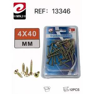 Pernos de Alambre de Acero de 4*40MM Hechos a Mano para Artesanías y Manualidades, Origen China, Modelo 13346 - Product Image 1