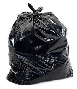 Bolsa de Contratista Negra de 42 Galones, Impresa en Huecograbado, de Alta Resistencia, 3-4 Milésimas de Pulgada de Grosor, de Polietileno, Grado de Construcción, a Prueba de Fugas, Ecológica - Product Image 3